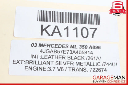98-05 Mercedes W163 ML320 ML500 Rear Left Top Upper Control Arm OEM