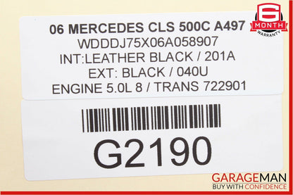 03-11 Mercedes W219 CLS500 E320 Front Right Side Seat Adjustment Motor Set of 3