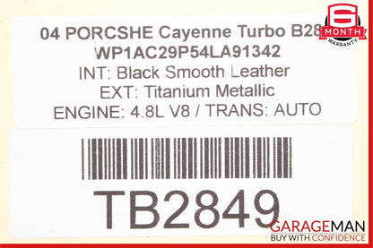 03-10 Porsche Cayenne 955 Steering Column Combination Switch Assembly OEM