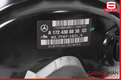 12-16 Mercedes R172 SLK350 SLK300 Master Cylinder Power Brake Booster OEM