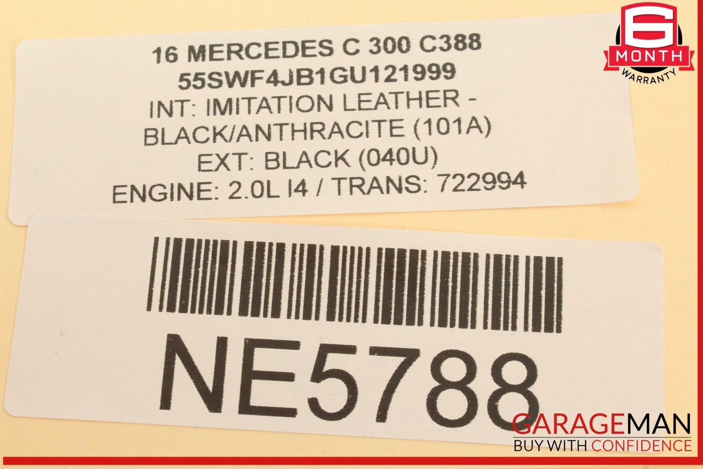 15-20 Mercedes W205 C300 GLC350e Front Right Side Door Lock Latch Actuator OEM