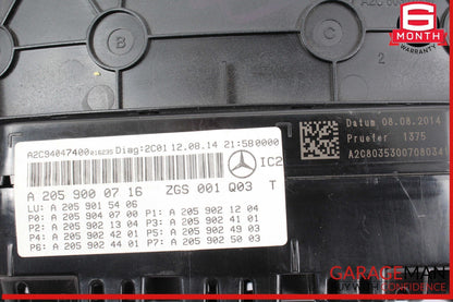 15-18 Mercedes W205 C300 Speedometer Odometer Instrument Cluster Gauge OEM