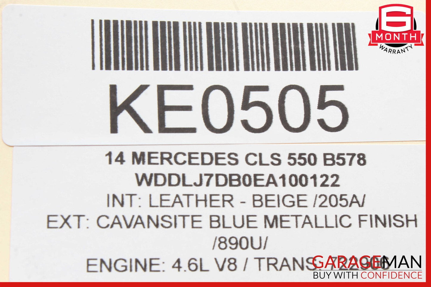 10-20 Mercedes W218 CLS550 Front Right Window Regulator Motor 2078200642 OEM