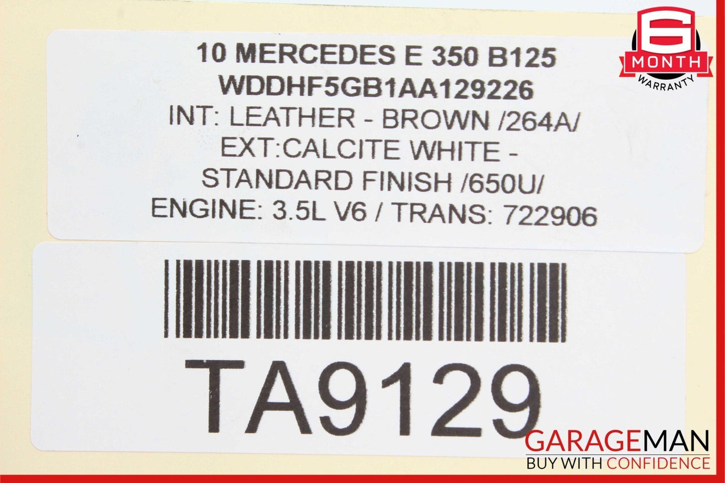 03-11 Mercedes W212 E350 Front Right Passenger Side Lower Wishbone Control Arm