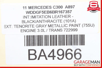 08-14 Mercedes W204 C250 C300 C350 Front Left Side Door Control Module Unit