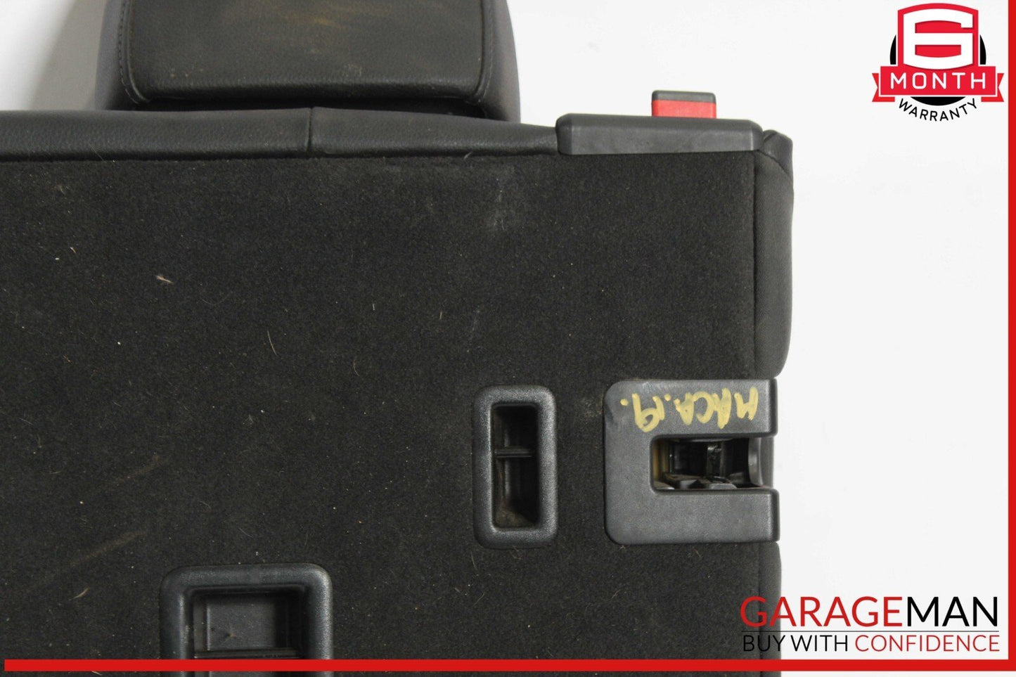15-24 Porsche Macan Rear Right Top Upper Seat Cushion Black OEM