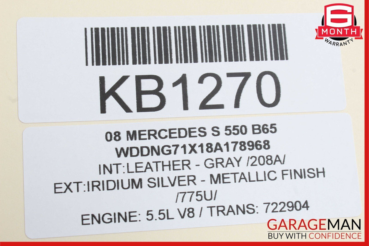 07-13 Mercedes W221 S550 S400 Rear Right Exterior Door Handle Keyless Go OEM