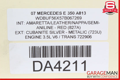 03-09 Mercedes W211 E350 E320 Rear Left Driver Side Door Lock Latch Actuator OEM