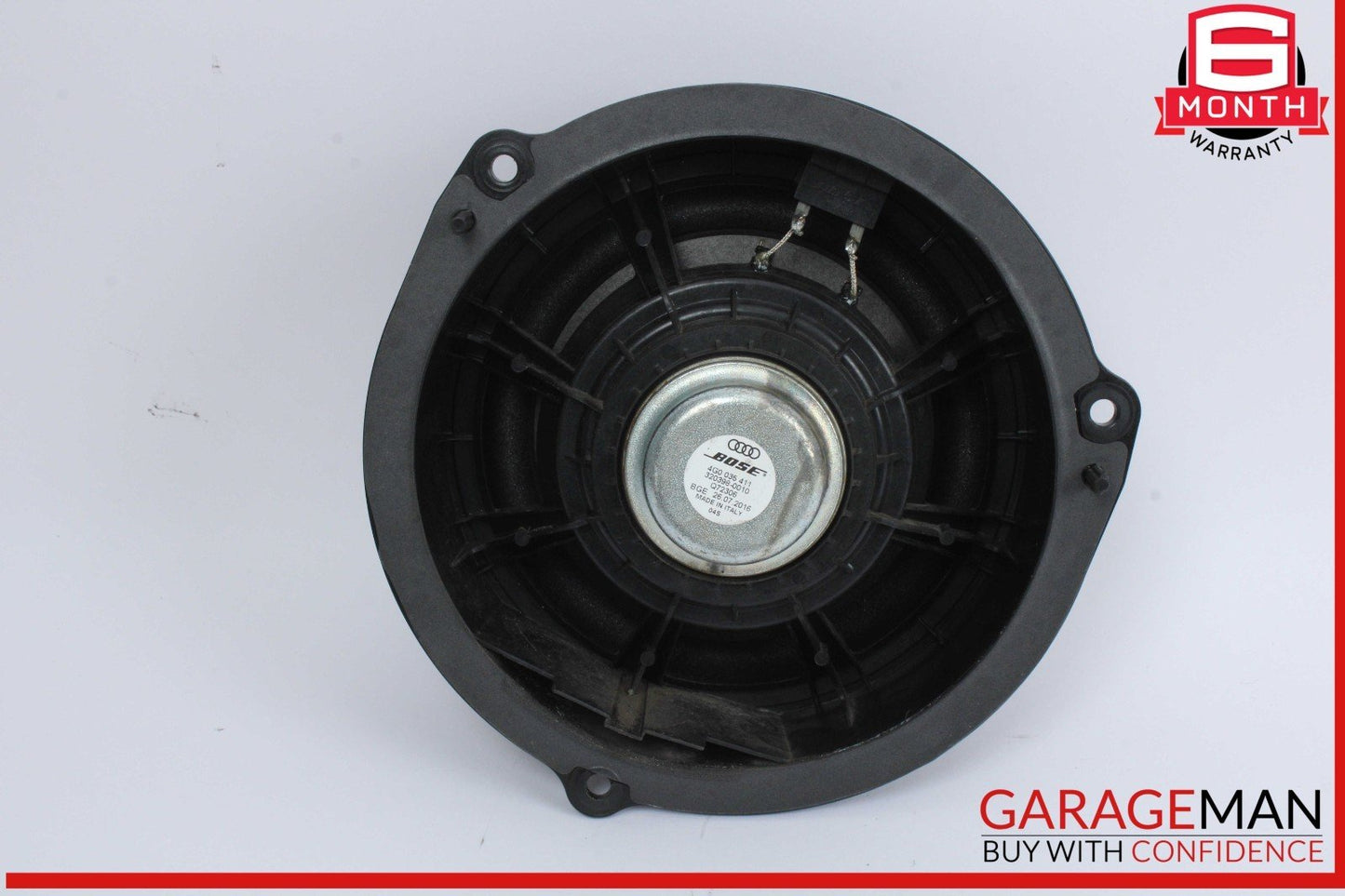 12-18 Audi A6 Rear Left and Right Side Door Audio Sound Speaker Set 4G0035411
