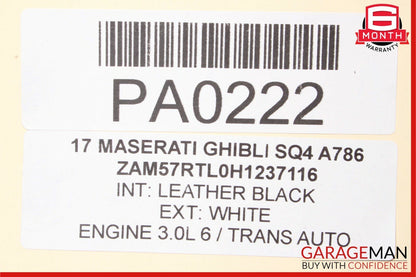 14-17 Maserati Ghibli S Q4 AWD Transfer Case Gearbox Assembly
