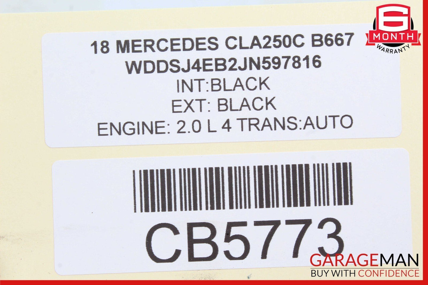 14-18 Mercedes W117 CLA250 GLA250 DENSO Engine Starter Motor Unit