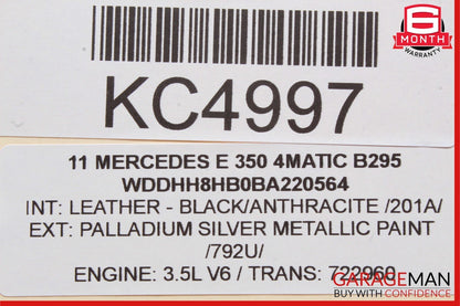 10-16 Mercedes W212 E350 4MATIC Front Left Side Door Panel Tweeter Speaker Cover