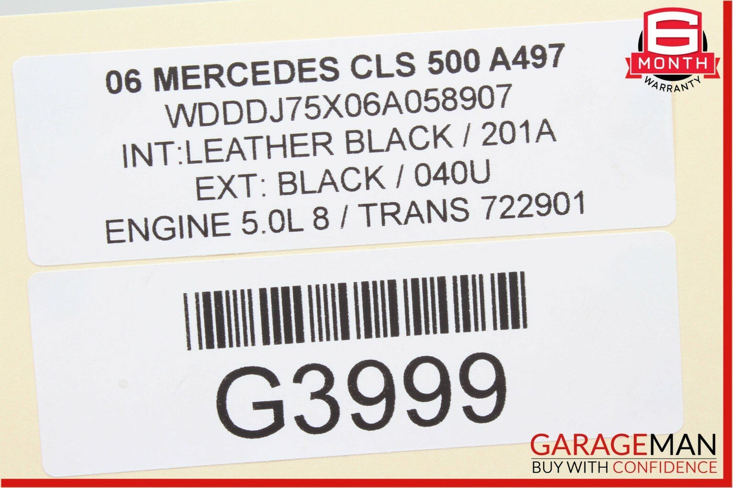 06-11 Mercedes W219 CLS500 Rear Right & Left Brake Rotor Disc Set Drilled OEM