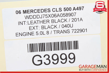 06-11 Mercedes W219 CLS500 Rear Right & Left Brake Rotor Disc Set Drilled OEM