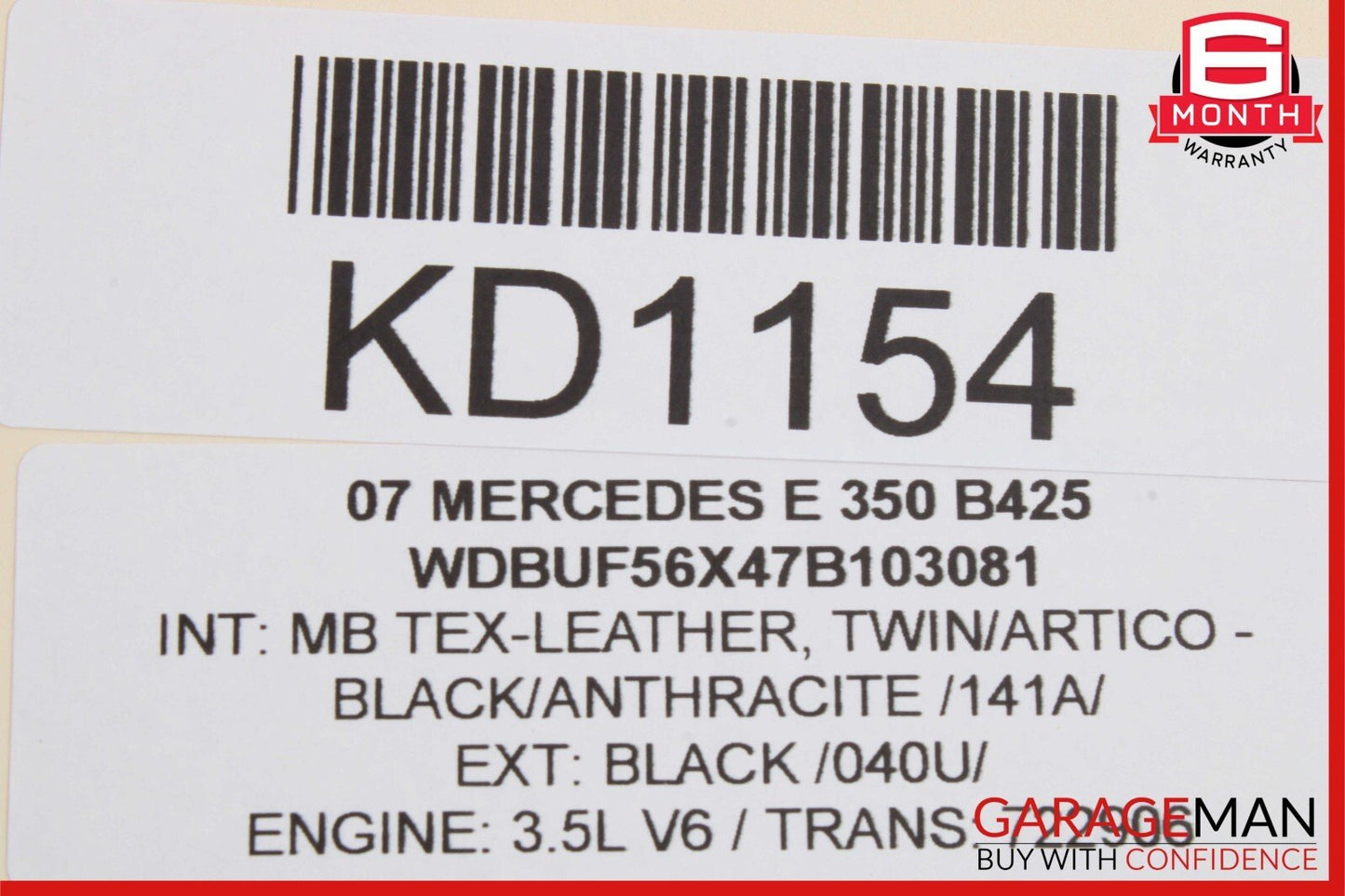 03-09 Mercedes W211 E500 E320 E550 E350 Front Right Door Lock Latch Actuator