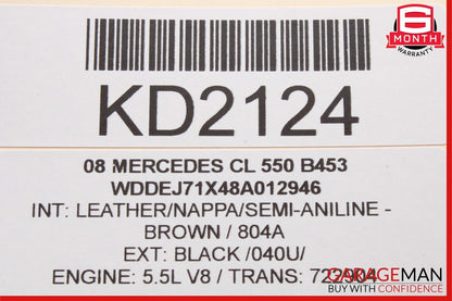 07-14 Mercedes W221 S550 CL600 Suspension ESP Instrument Cluster Control Switch