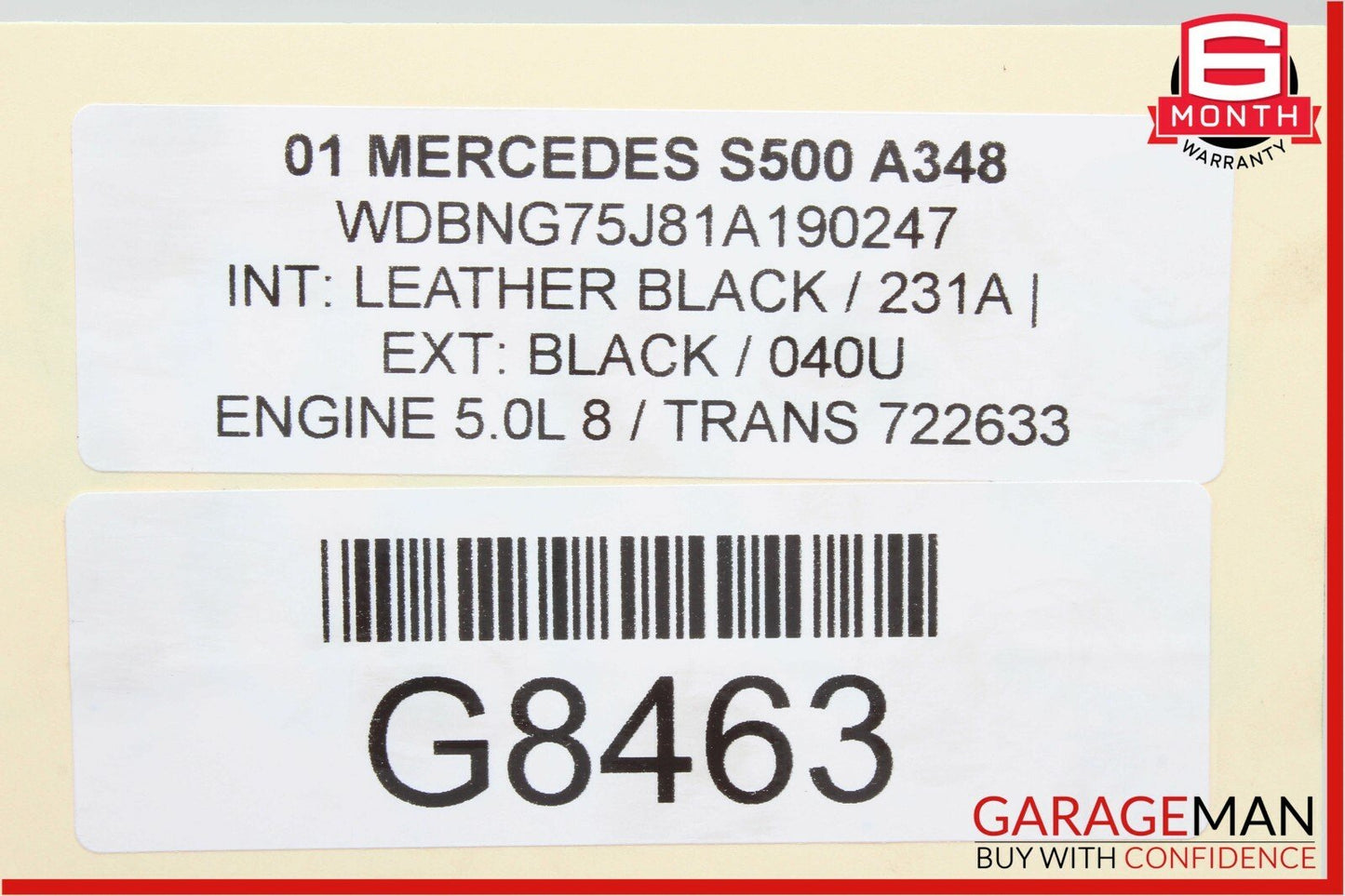 00-06 Mercedes W220 S500 Front Left Driver Side Seat Control Module Unit