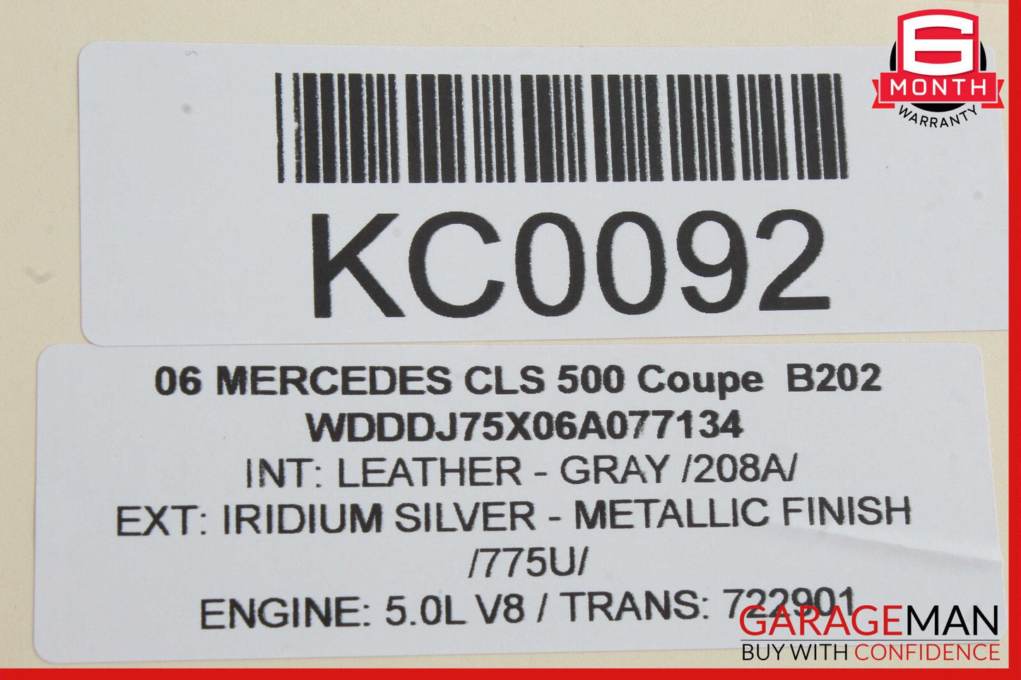 03-12 Mercedes W219 CLS500 GL350 Seat Control Module Left Side OEM