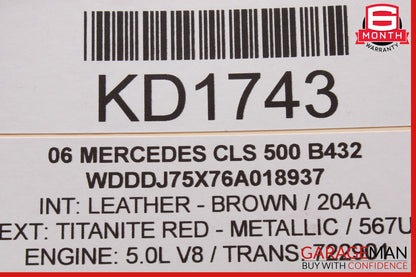 03-11 Mercedes W219 CLS500 Front Right Side Lower Wishbone Control Arm OEM