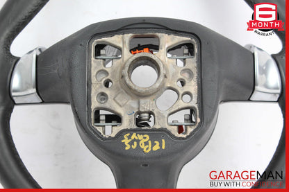 11-14 Porsche Cayenne 958 S Steering Wheel w/ Paddle Shifters Black OEM
