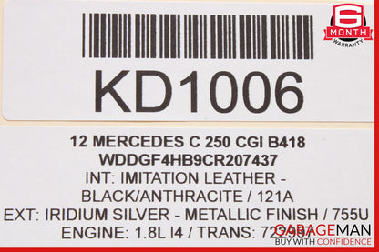 12-14 Mercedes W204 C250 C350 Navigation Command Head Unit DVD CD Audio OEM