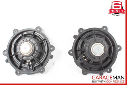 10-18 Porsche Cayenne 958 Rear Left & Right Side Door Audio Sound Speakers Set