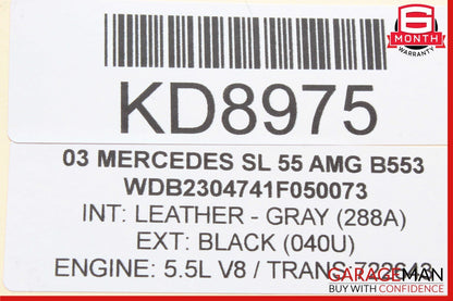 03-06 Mercedes R230 SL500 SL55 AMG Park Parking Assist Control Module Unit