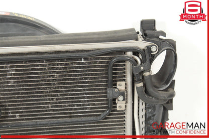 02-06 Mercedes W220 S430 Engine Motor Cooling Fan Shroud w/ Radiator OEM