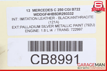 12-16 Mercedes W204 C250 SLK250 SLK350 Tranny Transmission Oil Cooler OEM