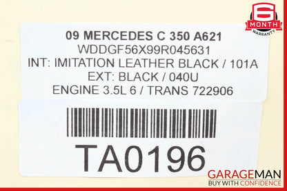 08-11 Mercedes W204 C350 C63 AMG AC A/C Heater Climate Control 2048300790 OEM