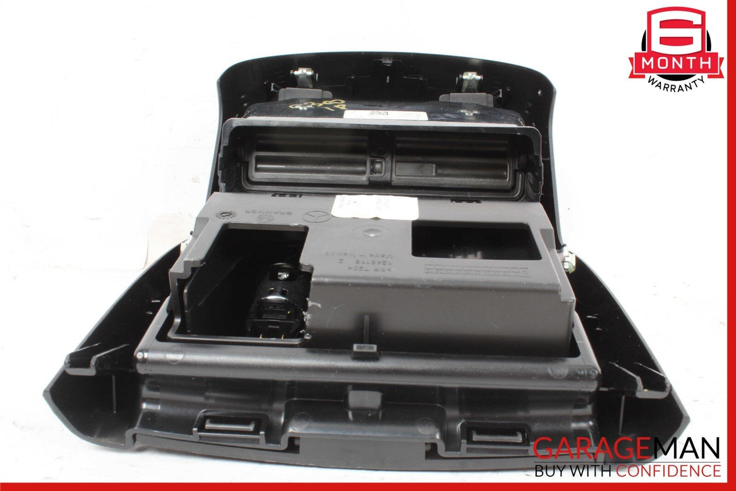 15-20 Mercedes W205 C300 C350 Rear Center Console A/C Air Vent Assy Black