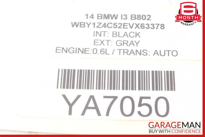 14-21 BMW i3 I01 Hybrid Rear Right Passenger Side Quarter Panel Bracket OEM