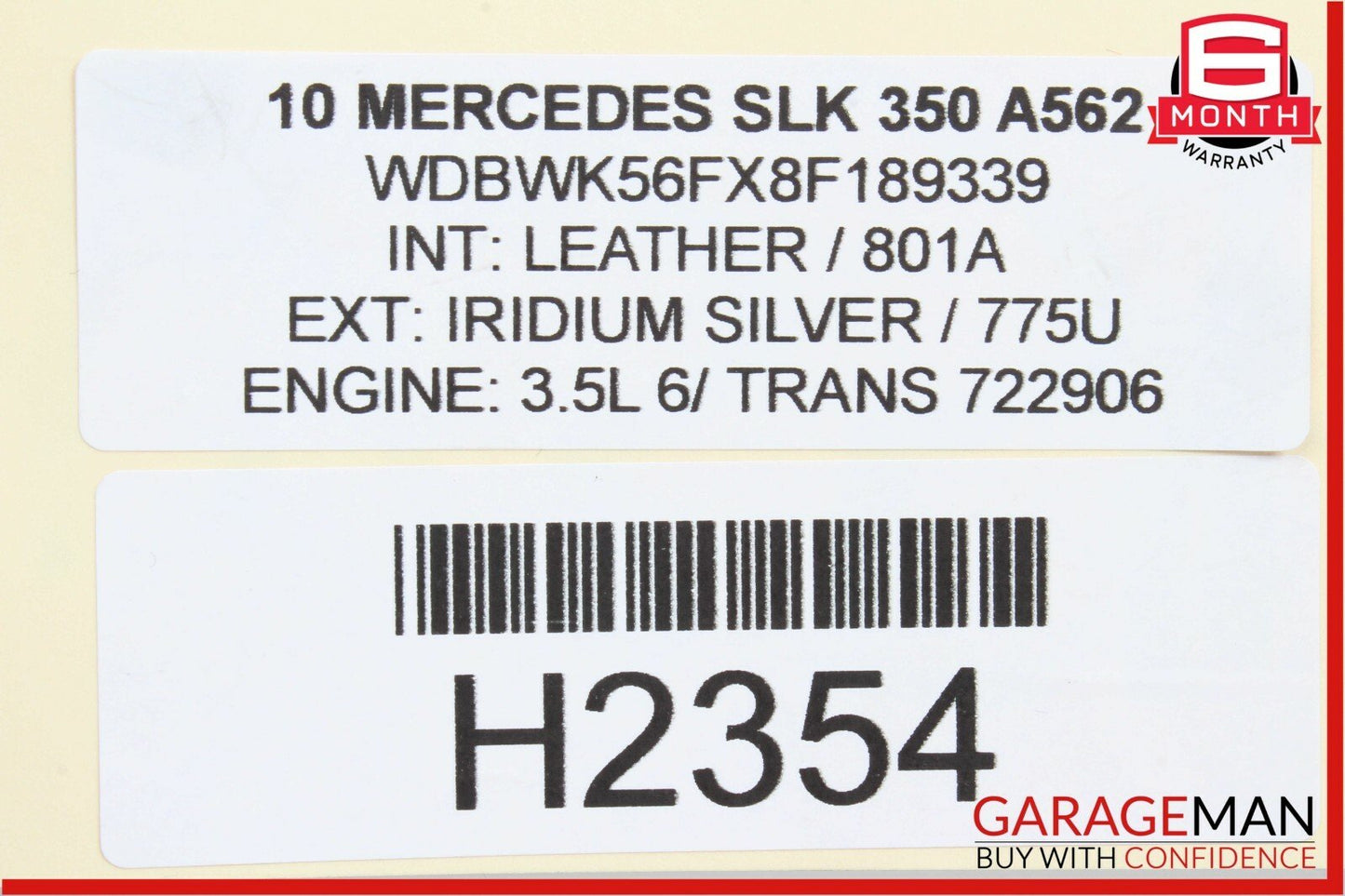 05-11 Mercedes R171 SLK350 Center Dash A/C AC Air Vent Trim Grille Set of 3 Pc