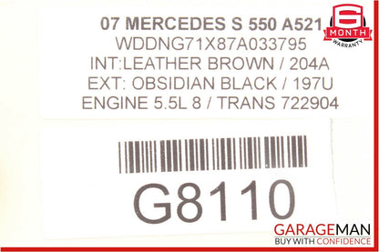 07-14 Mercedes CL550 S550 Rear Left / Right Side Upper Control Arm