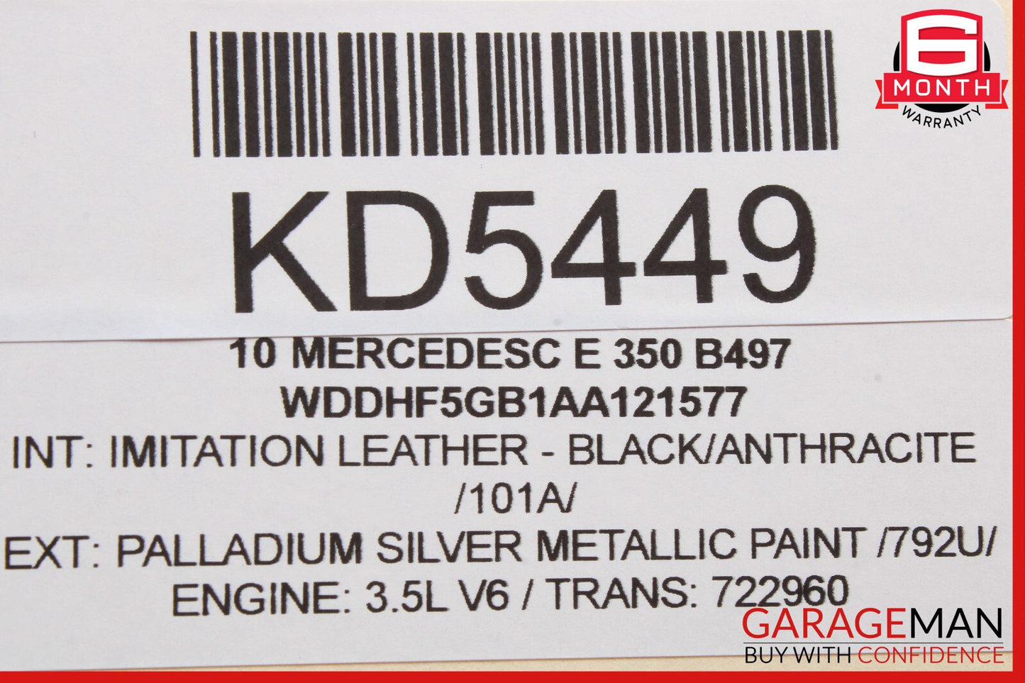 10-13 Mercedes W212 E350 E250 E550 Rear Right Exterior Door Handle OEM