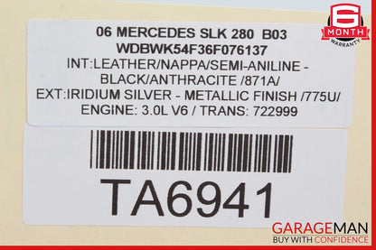 05-11 Mercedes R171 SLK280 SLK350 Front Left Side Suspension Lower Control Arm