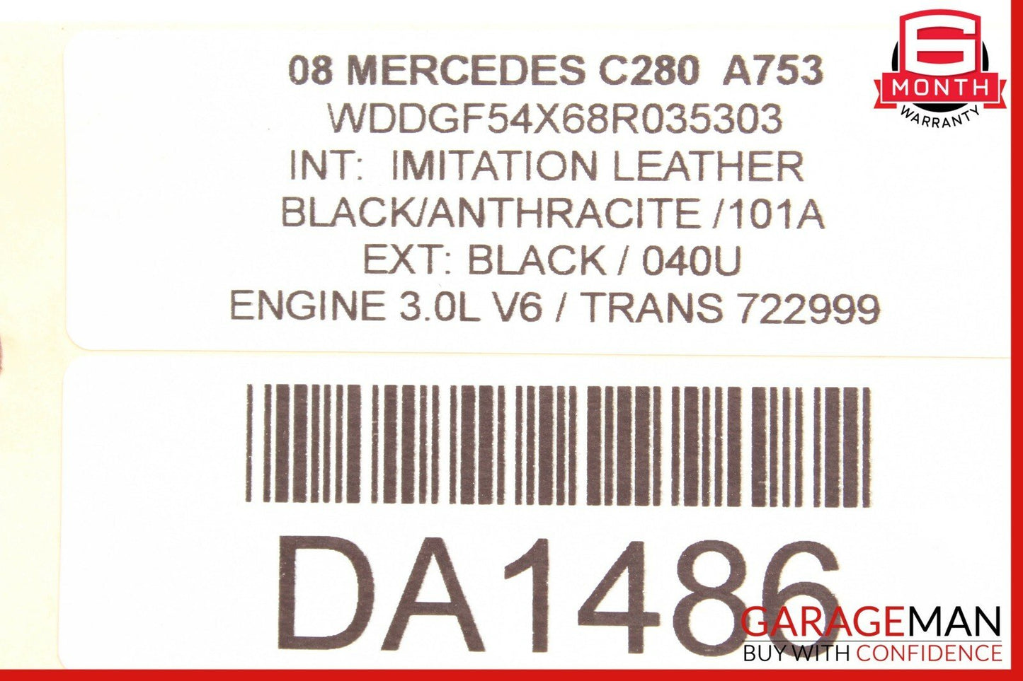 08-14 Mercedes W204 C280 C250 Front Right Side Door Lock Latch Actuator OEM