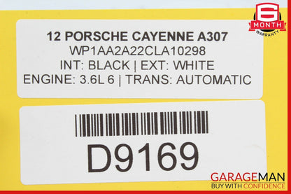 11-17 Porsche Cayenne 958 Rear Left Side Door Loom Harness Wire Wiring Assembly