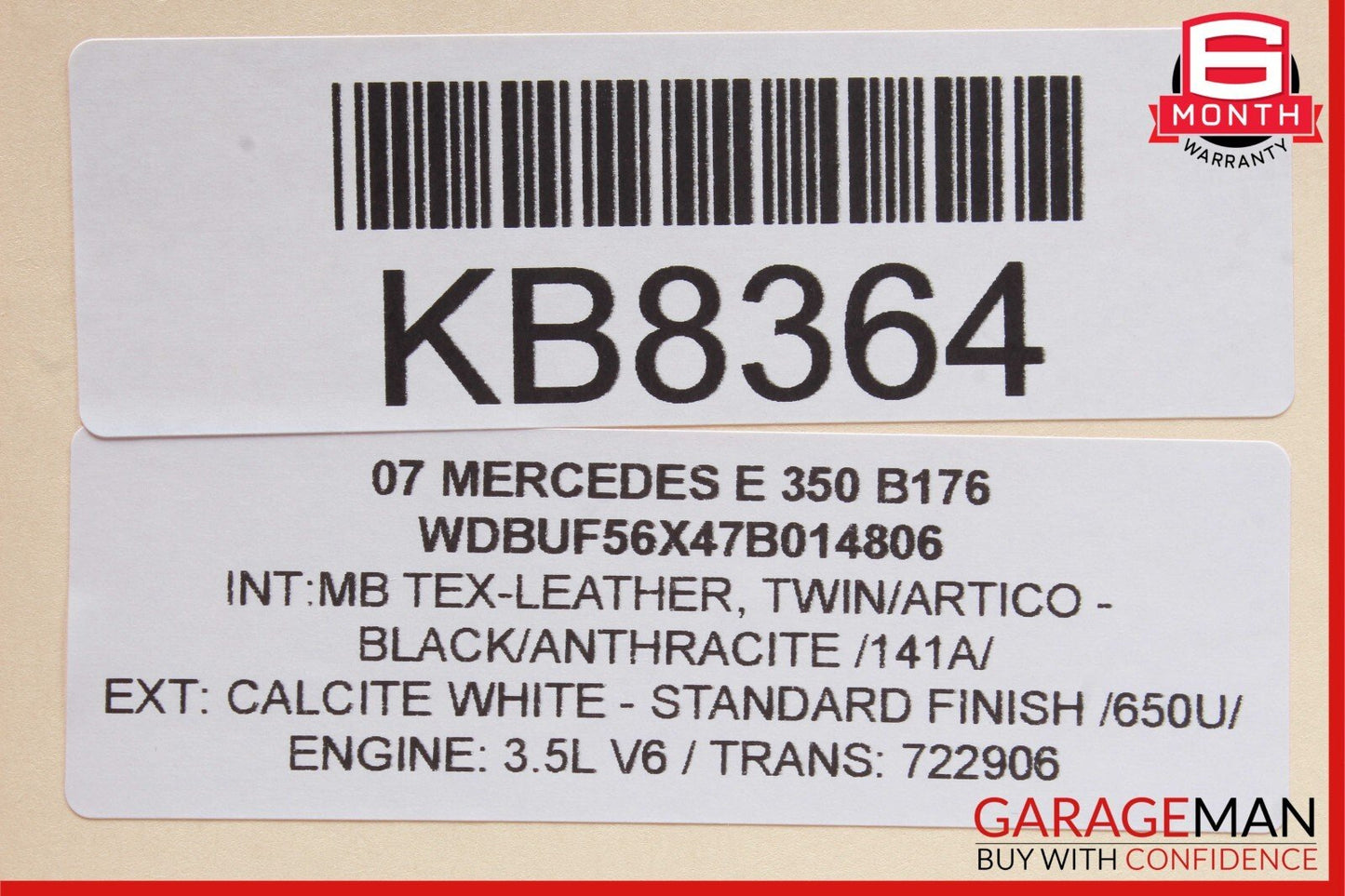 03-09 Mercedes W211 E350 E320 E500 E63 AMG Rear Left Door Controller Module Unit