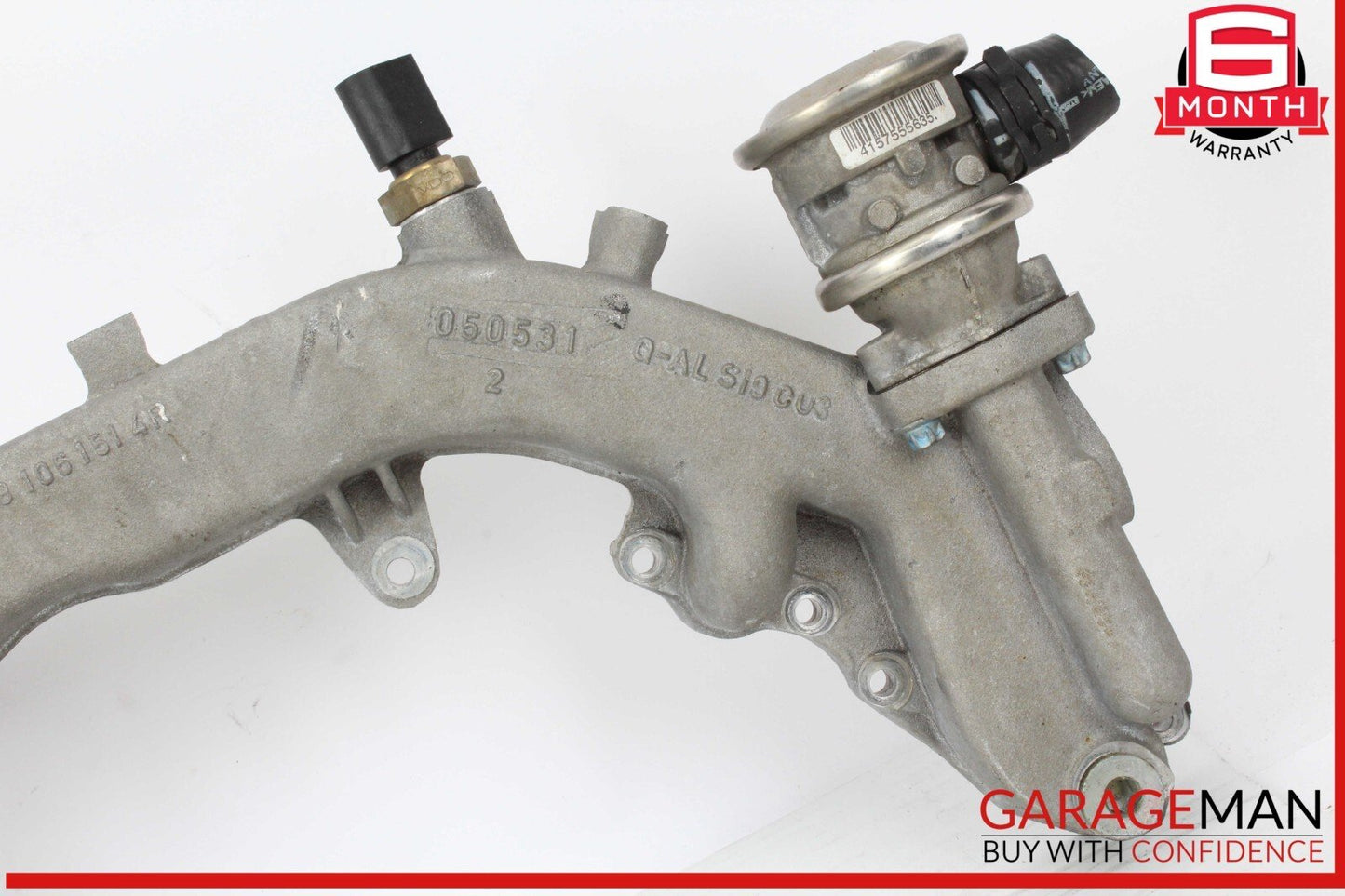 03-06 Porsche Cayenne 955 Engine Coolant Distributor Tube / Pipe 9481061514 OEM