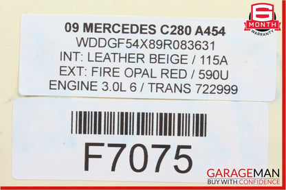 08-11 Mercedes W204 C250 C300 Power Steering Rack and Pinion 2044605700 OEM