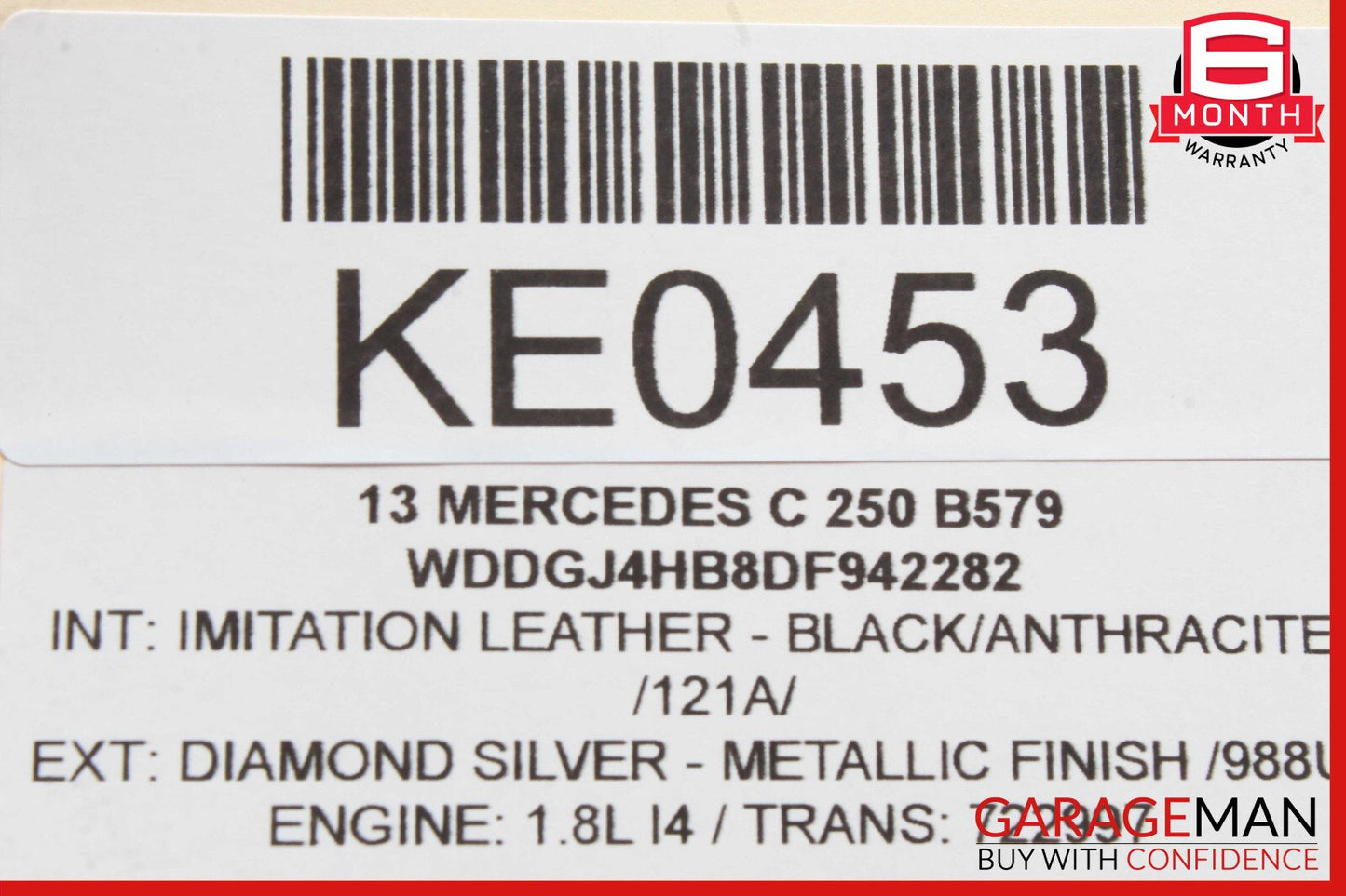 12-14 Mercedes W204 C250 C300 C350 Rear Fuse Relay Box Module 2049060205 OEM