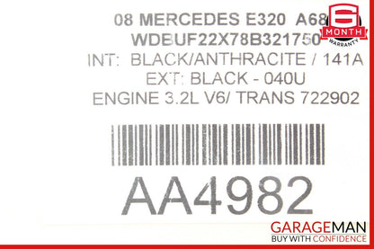 03-09 Mercedes W211 E320 E350 Rear Left Side Door Controller Module Unit OEM