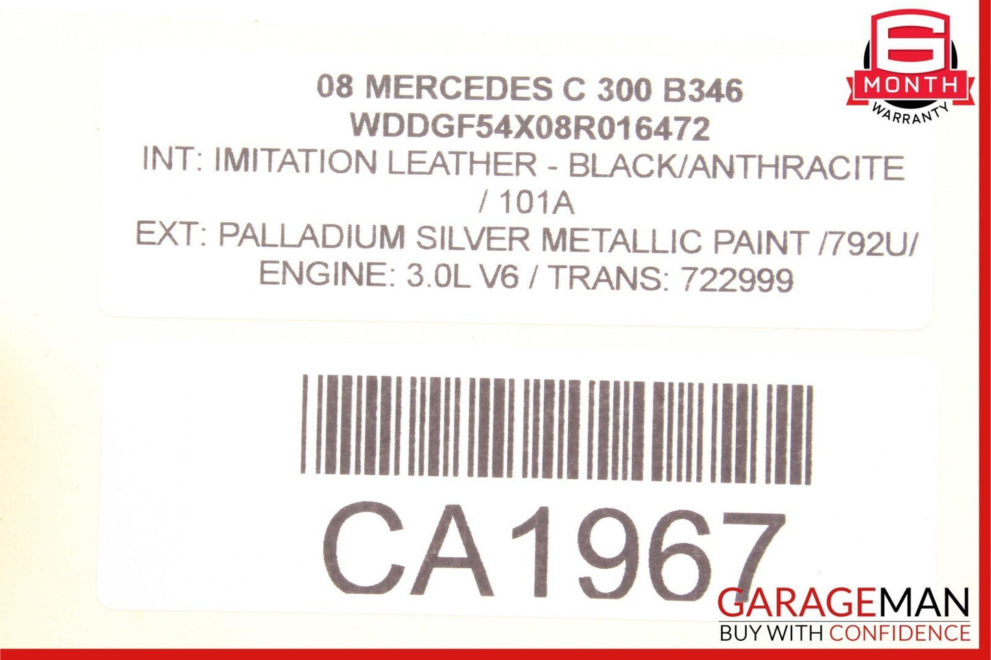 08-11 Mercedes W204 C300 AC A/C Climate Control Switch Module 2048300290 OEM