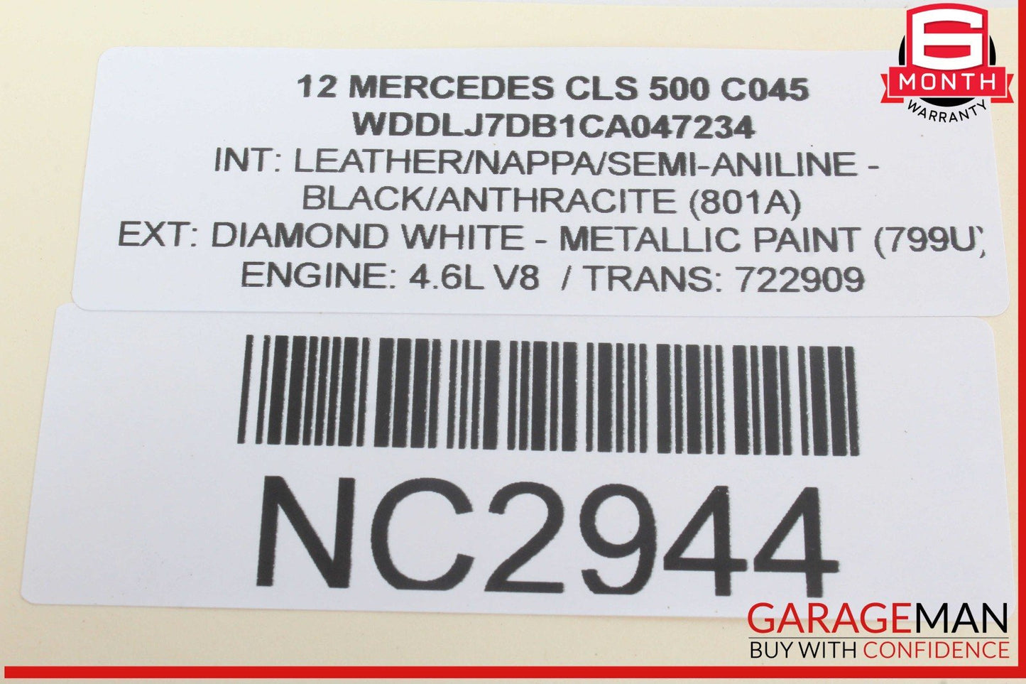12-14 Mercedes W218 CLS550 CLS63 Navigation Display Screen Monitor Unit OEM
