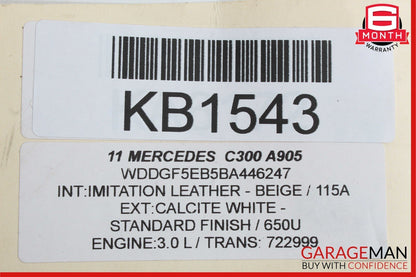 08-14 Mercedes C300 GLK350 A/C AC Cooling Air Conditioning Condenser Assembly