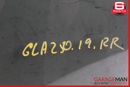 15-20 Mercedes X156 GLA250 GLA45 AMG Rear Right Side Door Window Glass OEM