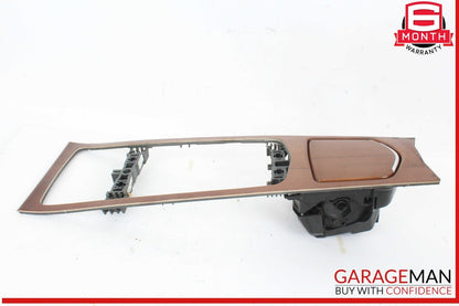 10-16 Porsche Panamera 970 Center Console Wood Trim Ash Tray 97055315702 OEM