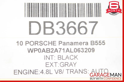 10-15 Porsche Panamera 970 Rear Bumper Reinforcement Impact Crash Rebar Bar OEM