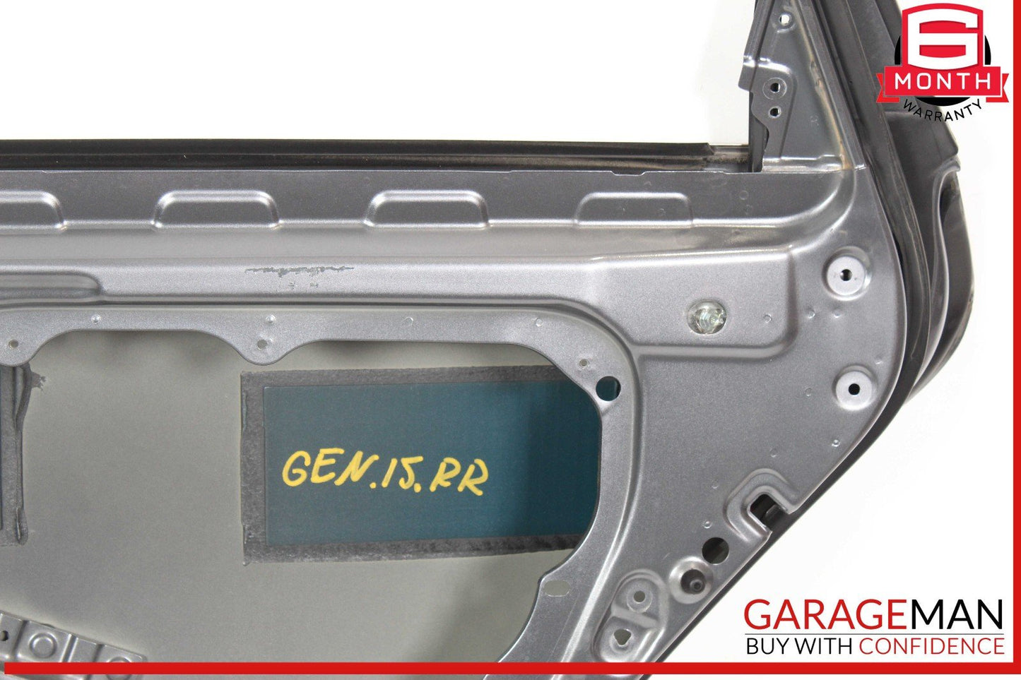 15-20 Genesis G80 Rear Right Passenger Side Exterior Door Shell Frame Panel OEM
